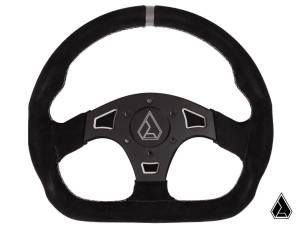 ASSAULT INDUSTRIES - Assault Industries Suede Ballistic "D" Steering Wheel (Universal)