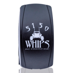 5150 Whips - 5150 WHIPS ROCKER SWITCH LED