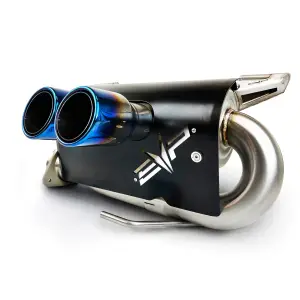 Evolution Power - POLARIS RZR PRO R MAGNUM XR SERIES TWIN-EXIT EXHAUST