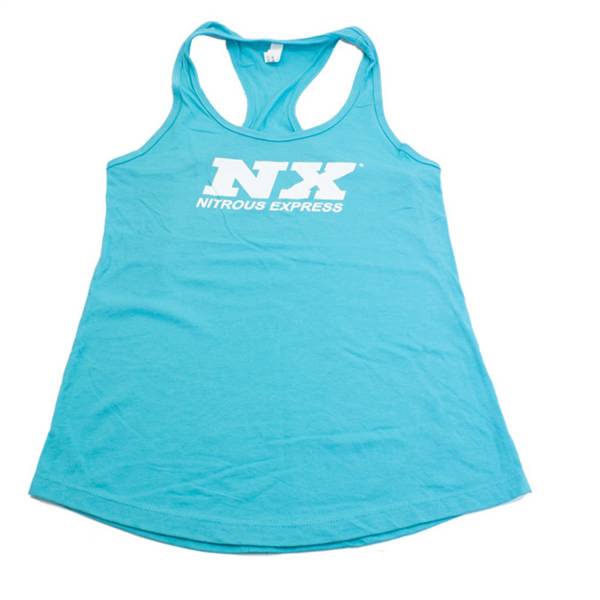 Nitrous Express - Nitrous Express Womens Ideal Racerback Tank; Large; Teal 19123TL