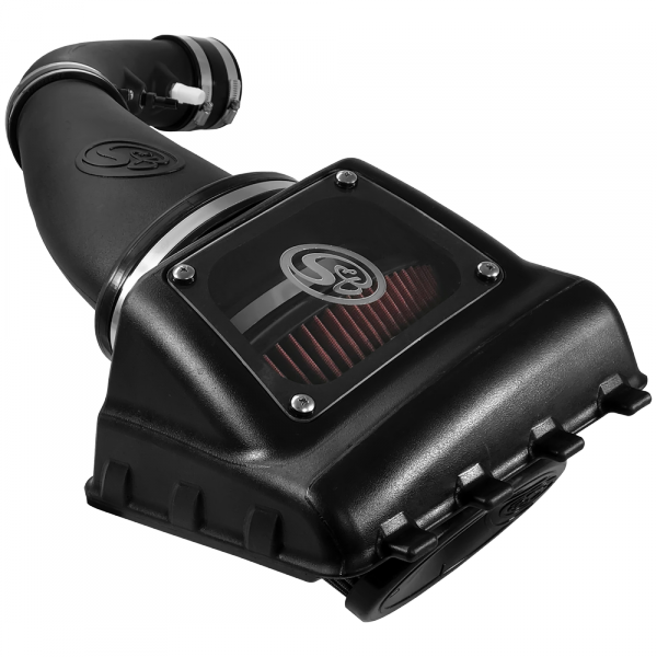 S&B - Cold Air Intake For 11-16 Ford F250, F350 V8-6.2L Oiled Cotton Cleanable Red S&B