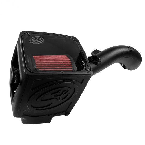 S&B - Cold Air Intake For 09-13 Chevrolet Silverado/ Sierra 2500 / 3500 6.0L Cotton Cleanable Red S&B