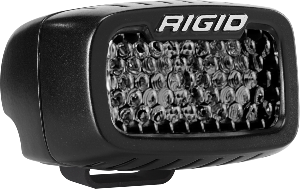 Rigid Industries - Spot Diffused Midnight Surface Mount Pair SR-M Pro RIGID Industries