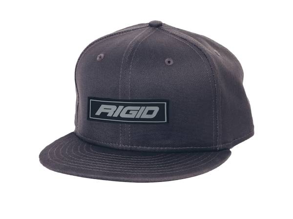 Rigid Industries - Flat Bill Hat Embossed Gray RIGID Industries RIGID Industries