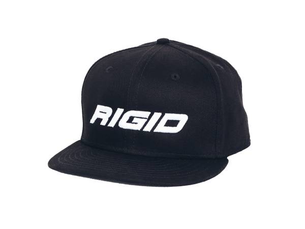 Rigid Industries - Flat Bill Hat Embossed Black RIGID Industries