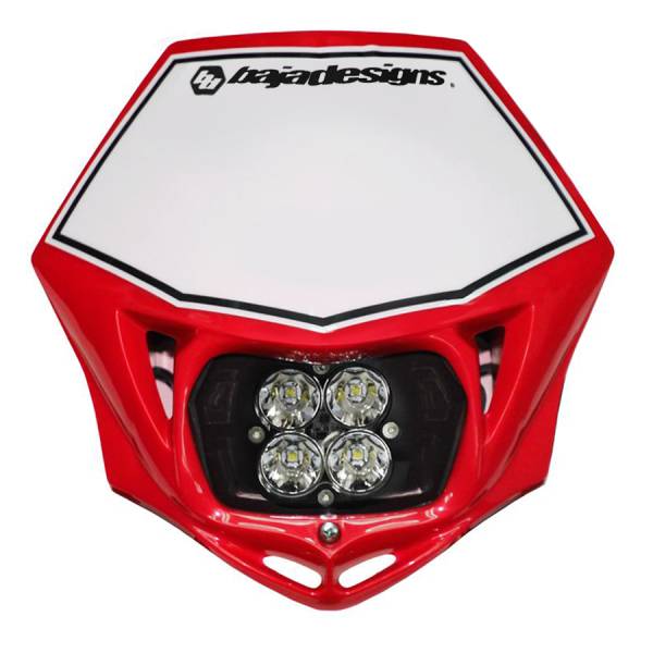 Baja Designs - Motorcycle Race Light LED DC Red Squadron Sport Baja Designs