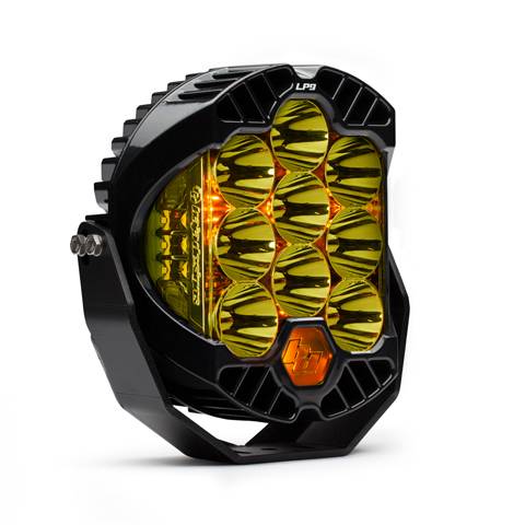 Baja Designs - LED Light Pods High Speed Spot Pattern Amber LP9 Racer Edition Series Baja Designs