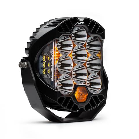 Baja Designs - LED Light Pods High Speed Spot Pattern Clear LP9 Racer Edition Series Baja Designs