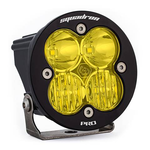 Baja Designs - LED Light Pod Amber Lens Driving/Combo Pattern Each Squadron R Pro Baja Designs