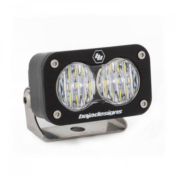 Baja Designs - LED Work Light Clear Lens Wide Cornering Pattern Each S2 Sport Baja Designs