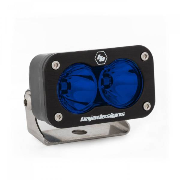 Baja Designs - LED Work Light Blue Lens Spot Pattern S2 Sport Baja Designs