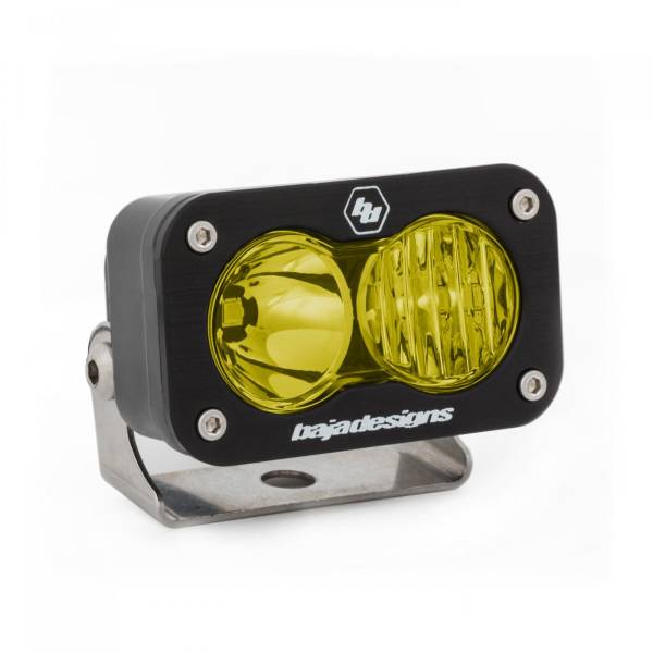 Baja Designs - LED Work Light Amber Lens Driving Combo Pattern Each S2 Sport Baja Designs