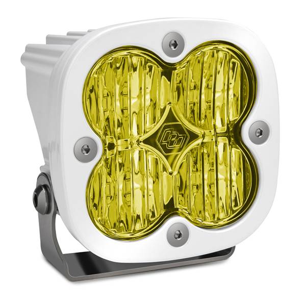 Baja Designs - LED Light Pod White Amber Lens Wide Cornering Pattern Squadron Pro Baja Designs
