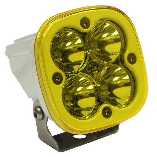 Baja Designs - LED Light Pod White Amber Lens Spot Pattern Squadron Pro Baja Designs