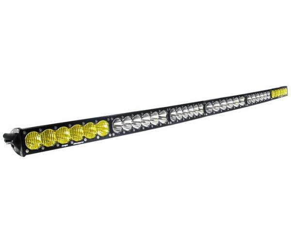 Baja Designs - 60 Inch LED Light Bar Amber/Wide Wide Dual Control Pattern OnX6 Series Baja Designs