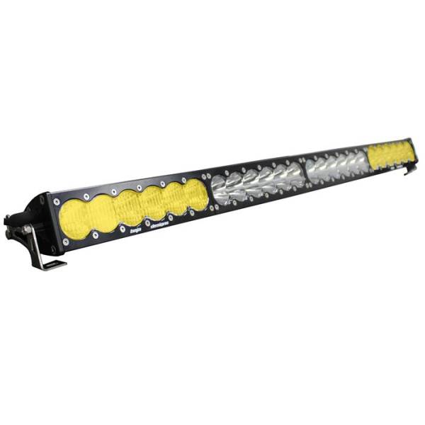 Baja Designs - 40 Inch LED Light Bar Amber/White Dual Control Pattern OnX6 Series Baja Designs