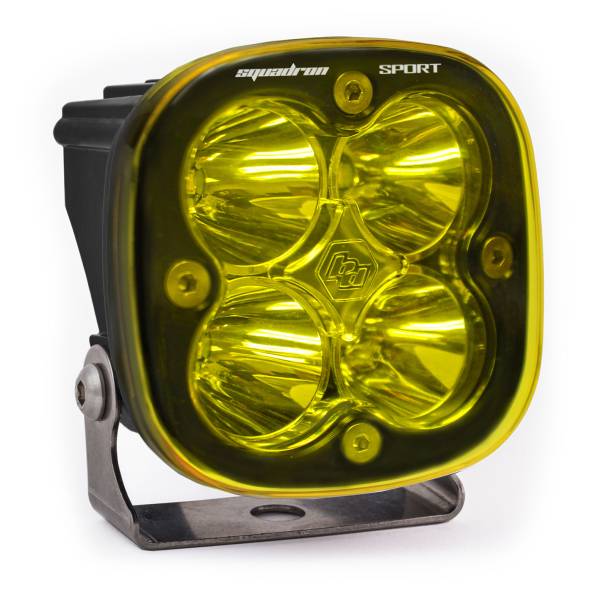 Baja Designs - LED Light Pod Spot Pattern Clear Amber Black Squadron Sport Baja Designs