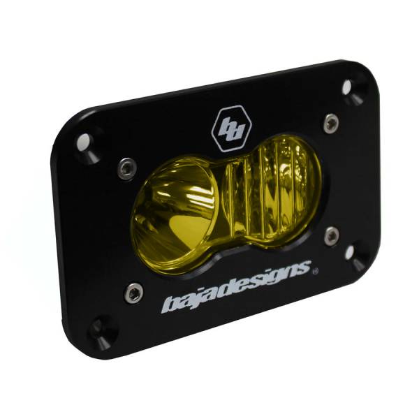 Baja Designs - S2 Sport LED Driving/Combo Amber Flush Mount Baja Designs