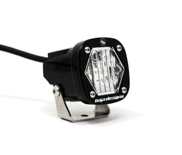 Baja Designs - S1 Wide Cornering LED Light with Mounting Bracket Single Baja Designs
