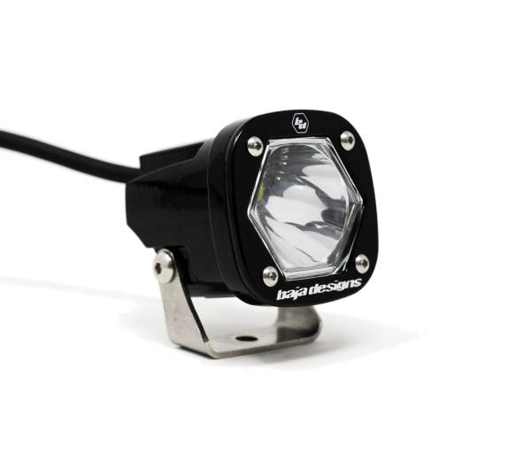 Baja Designs - S1 Spot LED Light with Mounting Bracket Single Baja Designs