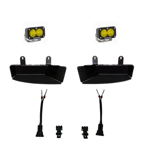 Baja Designs - Dodge Ram Light Kit For Ram 2500/3500 19-On FPK S2 Sport W/C Amber Baja Designs