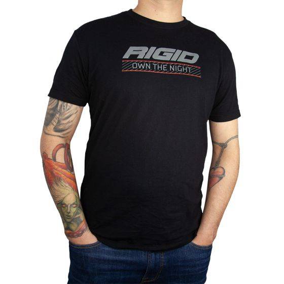 Rigid Industries - Own The Night T Shirt Large Black RIGID