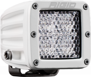 Rigid Industries - Hybrid Diffused Surface Mount White Housing D-Series Pro RIGID Industries