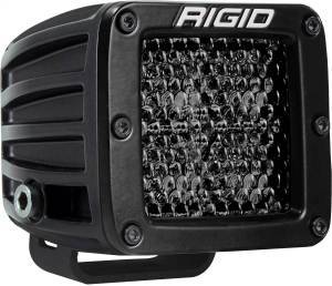 Rigid Industries - Spot Diffused Midnight Surface Mount Pair D-Series Pro RIGID Industries