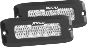 Rigid Industries - Specter Diffused White Flush Mount Pair SR-Q Pro RIGID Industries