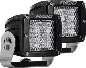 Rigid Industries - Heavy Duty Mount Diffused Pair D-Series Pro RIGID Industries