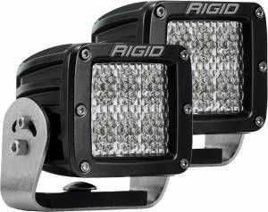 Rigid Industries - Heavy Duty Diffused Pair D-Series Pro RIGID Industries