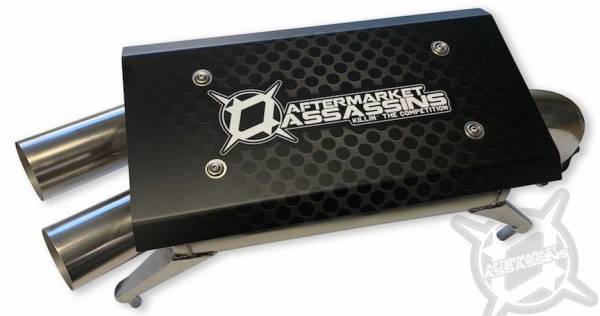 Aftermarket Assassins - AA Stainless Slip-On Exhaust for 2020 RZR Pro XP ** Build to Order**