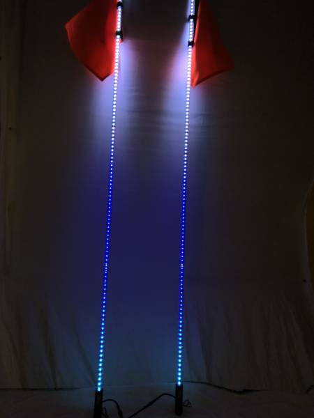 Starlight LED Whips  - Trail Edition Whips: 6 Foot Pair