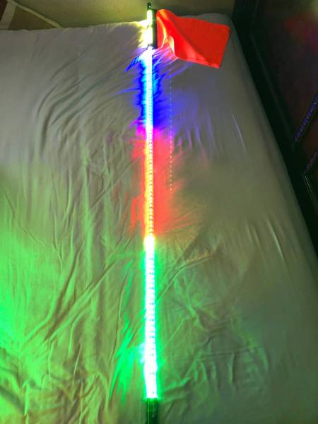 Starlight LED Whips  - Trail Edition Whips: 7 foot single