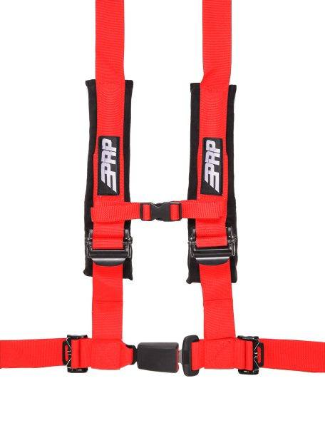 PRP Seats - RED PRP 4.2 HARNESS "SEATBELT STYLE"