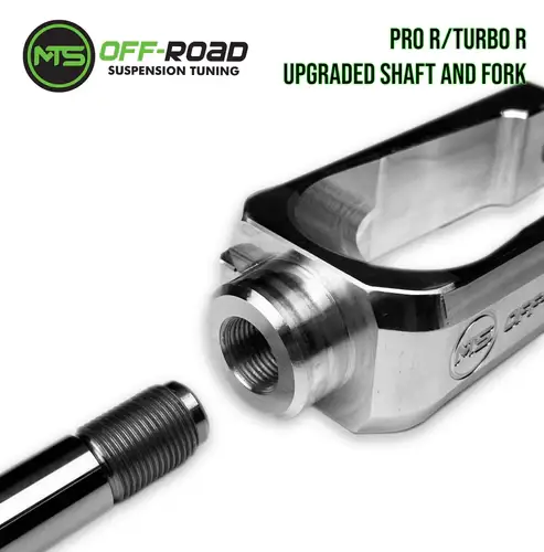 MTS OFF-ROAD SUSPENSION - UPGRADED Front Shafts and Shock Forks for Pro R/Turbo R Ultimate- Set of 2