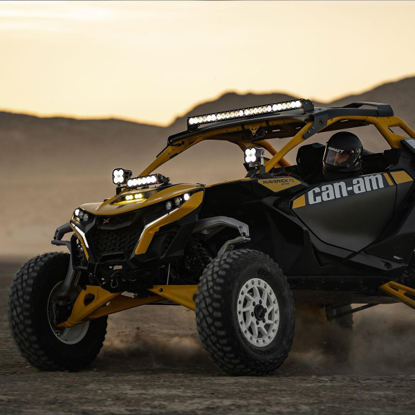 Baja Designs - Can-Am Maverick R 40" OnX6+ Roof Mount Kit - Can-Am Maverick R 2024