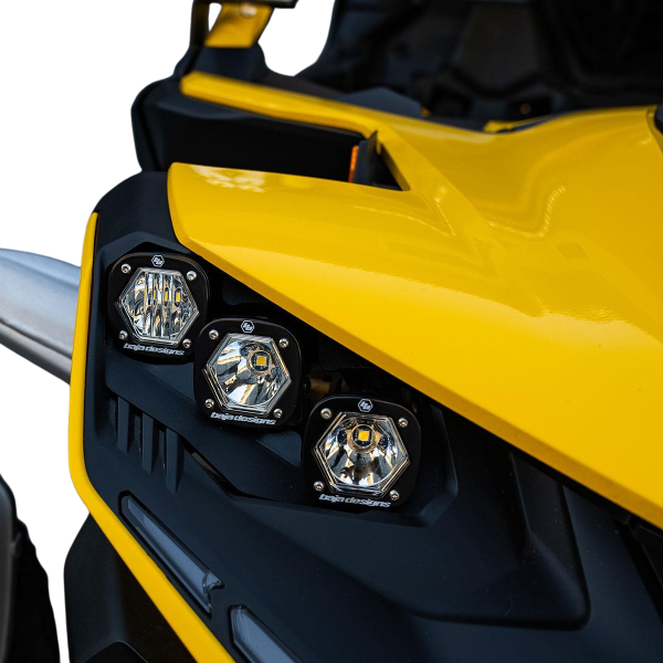 Baja Designs - Can-Am Maverick R Triple S1 "Unlimited" Headlight Kit - Can-Am Maverick R 2024