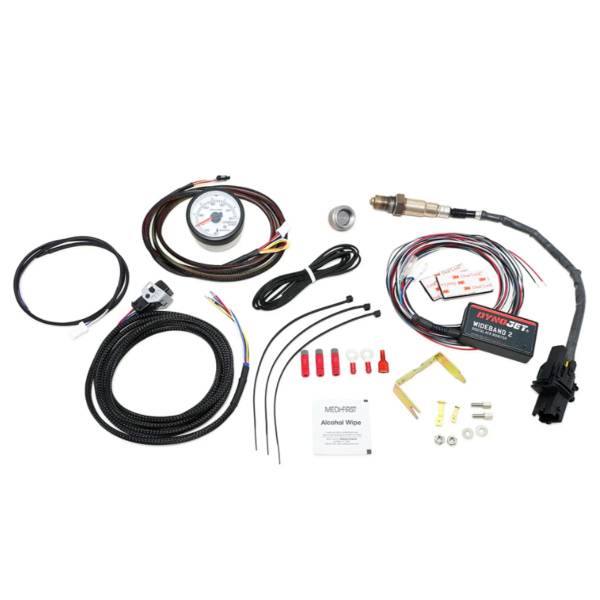 Weller Racing - Wide Band 2 Kit with White Analog Gauge by Dynojet