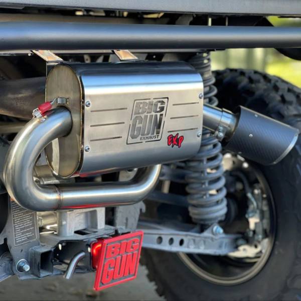 Weller Racing - Wolverine RMAX Explorer Slip On Exhaust with WR Edition Loaded Power Vision 3