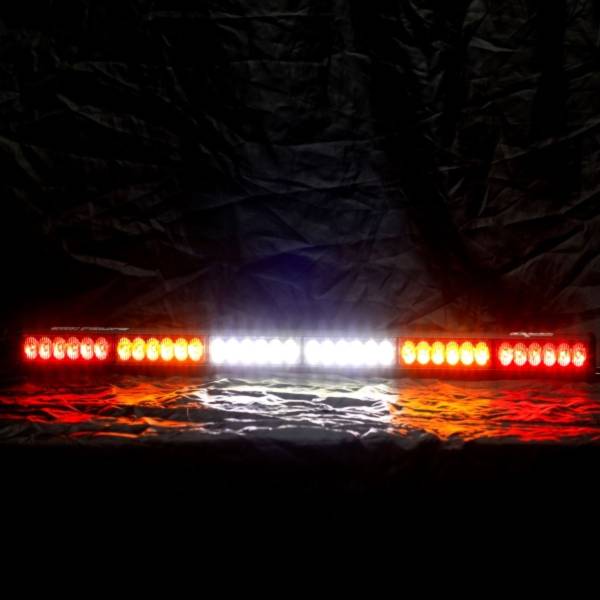 Rear Light Bar Store - 2014 and Older Polaris RZR XP1000 Titanium LED Rear Chase Light - San Felipe (Amber/White)