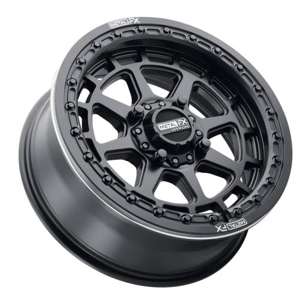 Metal FX Offroad Wheels - OUTLAW BEADLOCK | SATIN BLACK | CAST ALUMINUM