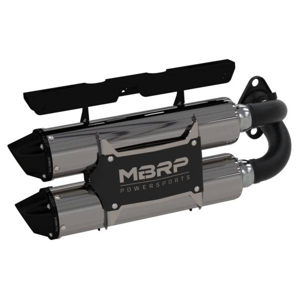 MBRP - Dual Slip-on Muffler 2018-2023 Polaris RZR XP 1000/ RZR RS1 - Performance Series