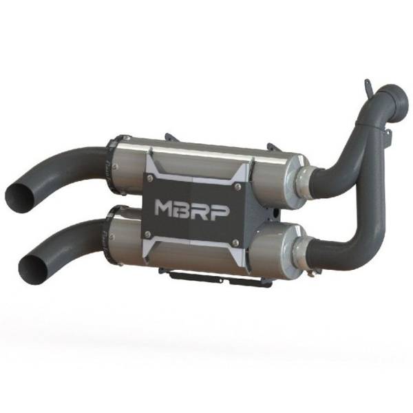 MBRP - Stacked Dual Slip-on Performance Series Polaris RZR 900 All Models 2016-2024