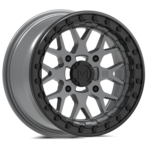 Valor Offroad - V07 UTV Wheel - Graphite Lightweight Beadlock