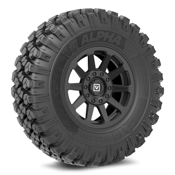 Valor Offroad - Valor Offroad V02 on Alpha UTV Tires - UTV Wheel and Tires