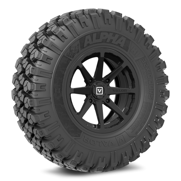 Valor Offroad - New UTV Wheel and Tire Kits - Valor V01 on Alpha UTV Tires