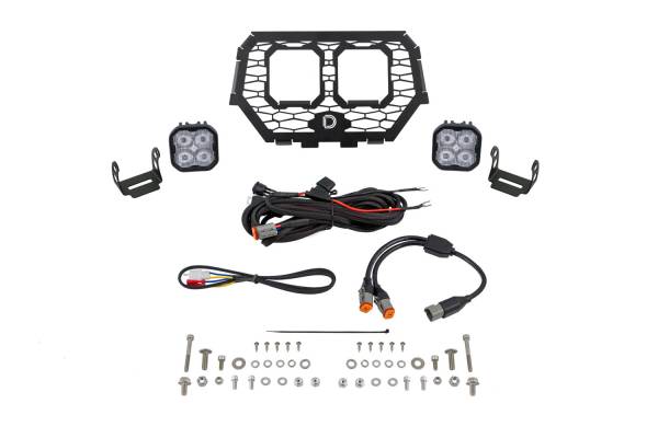 Diode Dynamics - Stage Series LED Grille Kit for 2014-2018 Polaris RZR XP, Sport White Fog Diode Dynamics