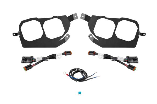 Diode Dynamics - SS3 LED Headlight Mounting Bracket Kit for 2014-2023 Polaris RZR XP Diode Dynamics