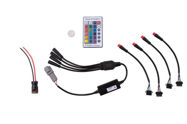 Diode Dynamics - RGBW 24-Key M8 RF Controller Diode Dynamics